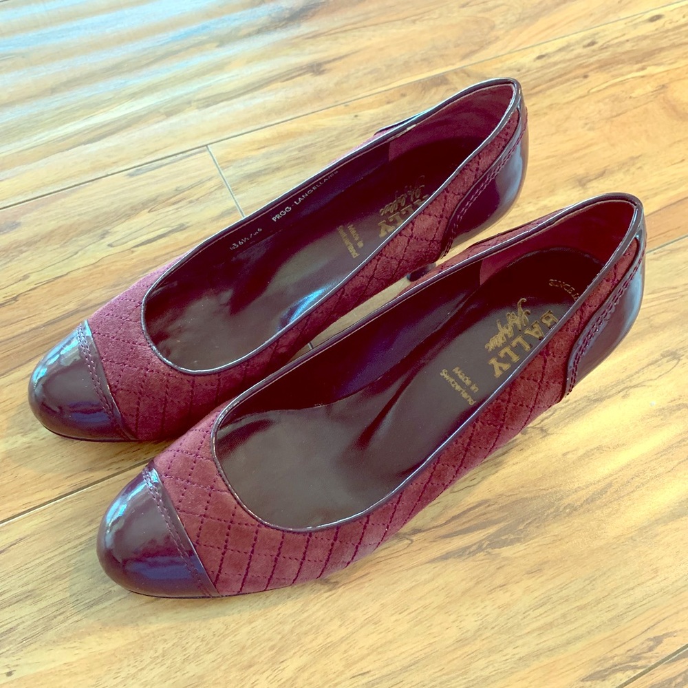 Genuine Bally kitten heels for sale!